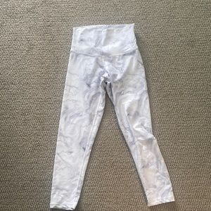 DYI Smoky white with grey leggings.